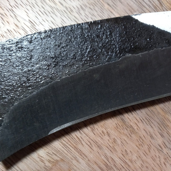 Valley Forge Hunting Knife High Carbon Steel 3.75MM w/ Leather Sheath VF-143PW - Picture 5 of 11